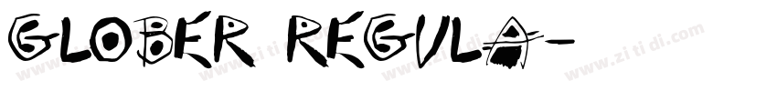 Glober Regula字体转换